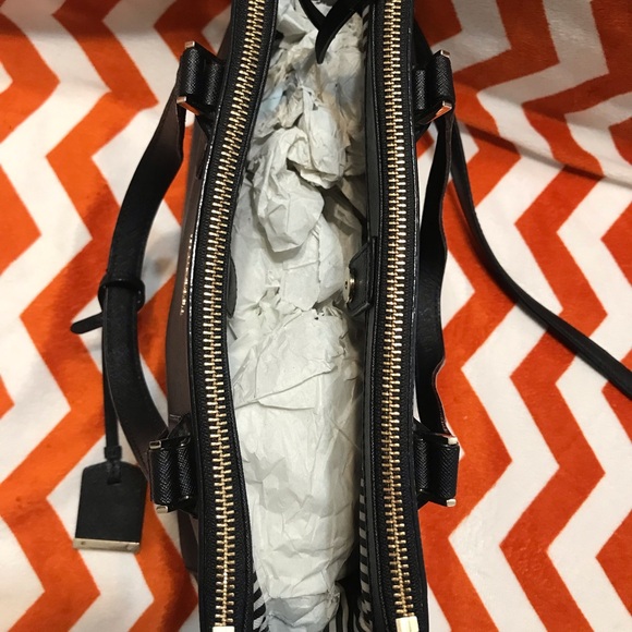 Kate Spade Leila Medium Triple Compartment Shoulder Bag - Black - Picture 8 of 8